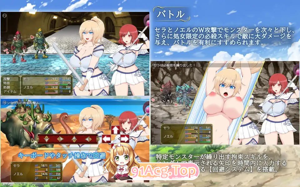 塞拉与诺艾尔 俘虏公主的去向 セラ&ノエル v3.0 PC端 汉化版高清版 预览图
