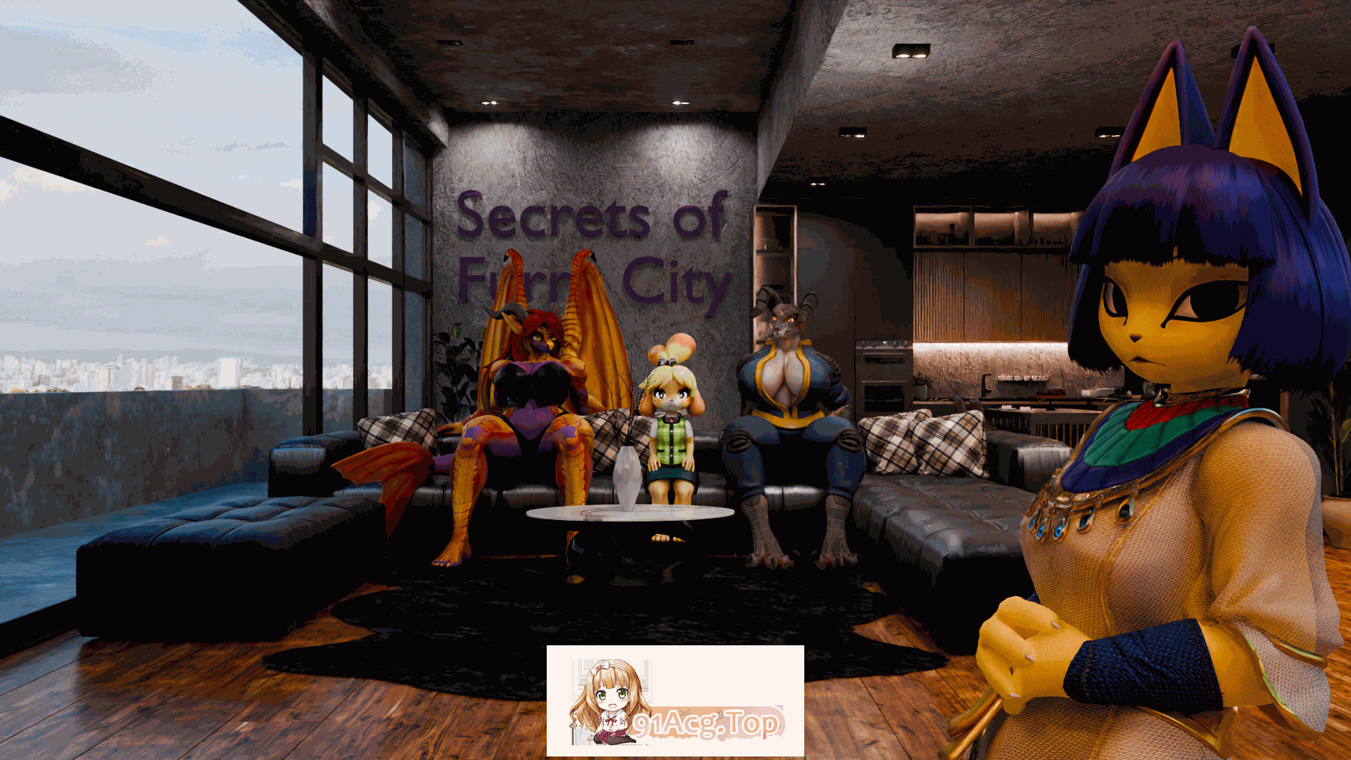 福瑞之城的秘密 Secrets of Furry City v0.3 PC端 汉化版 预览图
