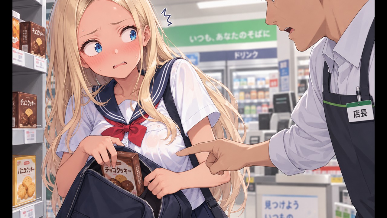 要惩罚偷东西的女孩！ 万引き女子にお仕置きです！ 双端 AI汉化版 预览图