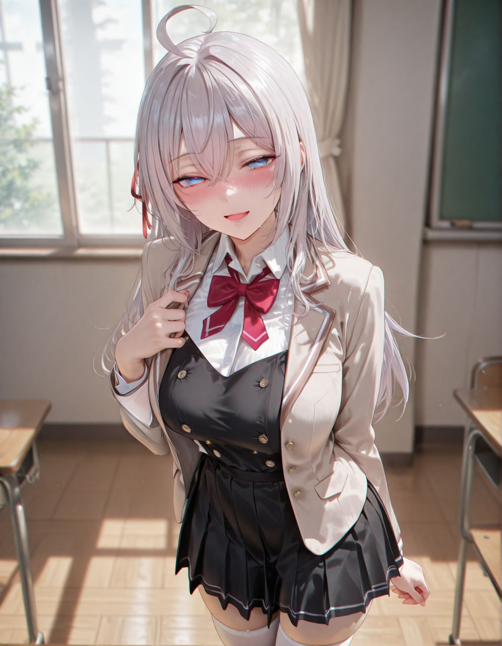 AI/中文 EroMomo周防有希Yuki Suou生理课日常 漫画图集 预览图