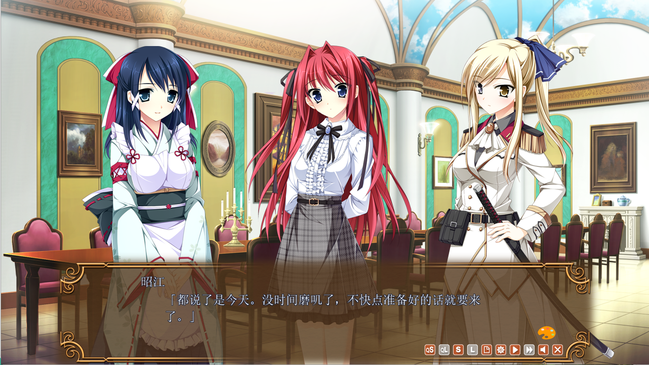少女编织爱的画布：与你二人的画廊 PC端 汉化版 预览图