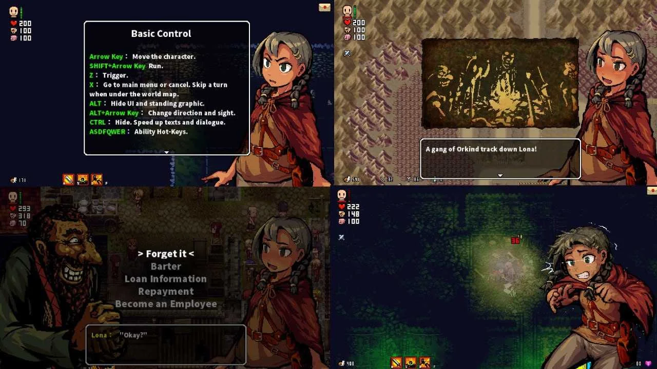 洛娜的世界/LonaRPG B.0.10.7 官方中文版 PC端 官中版 预览图