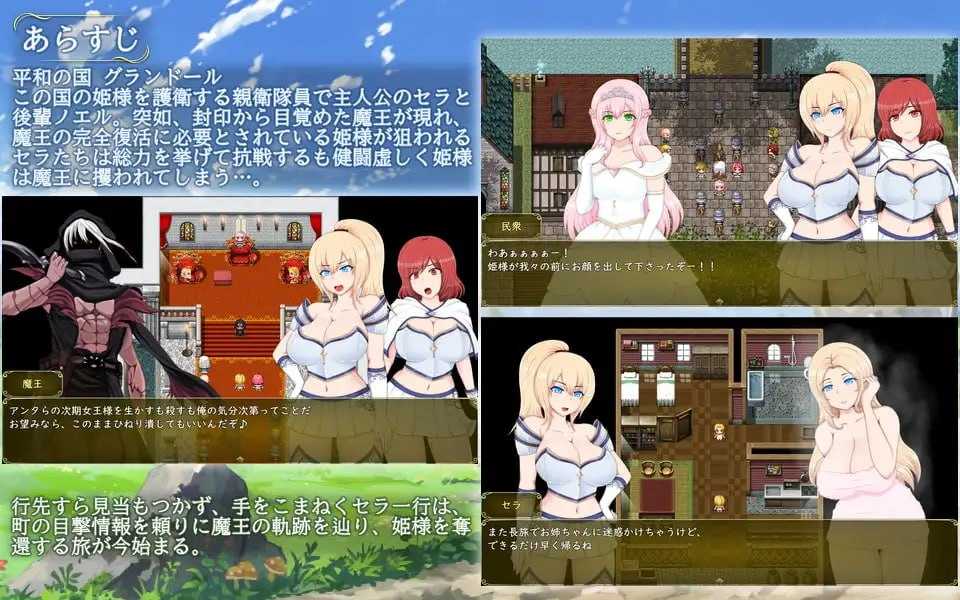 塞拉与诺艾尔～俘虏公主的去向～/セラ&ノエル～囚われしプリンセスの行方～ Ver3.0 AI汉化步兵版 PC端 AI汉化版高清版 预览图