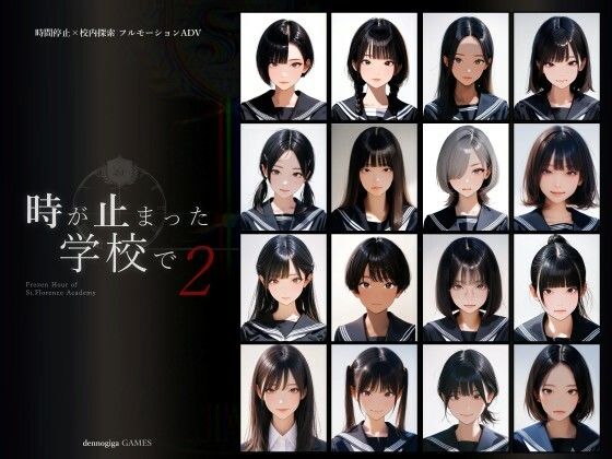 自购 应求 ADV 電脳戯画 時が止まった学校で2（ゲーム版） MEGA PC端 预览图