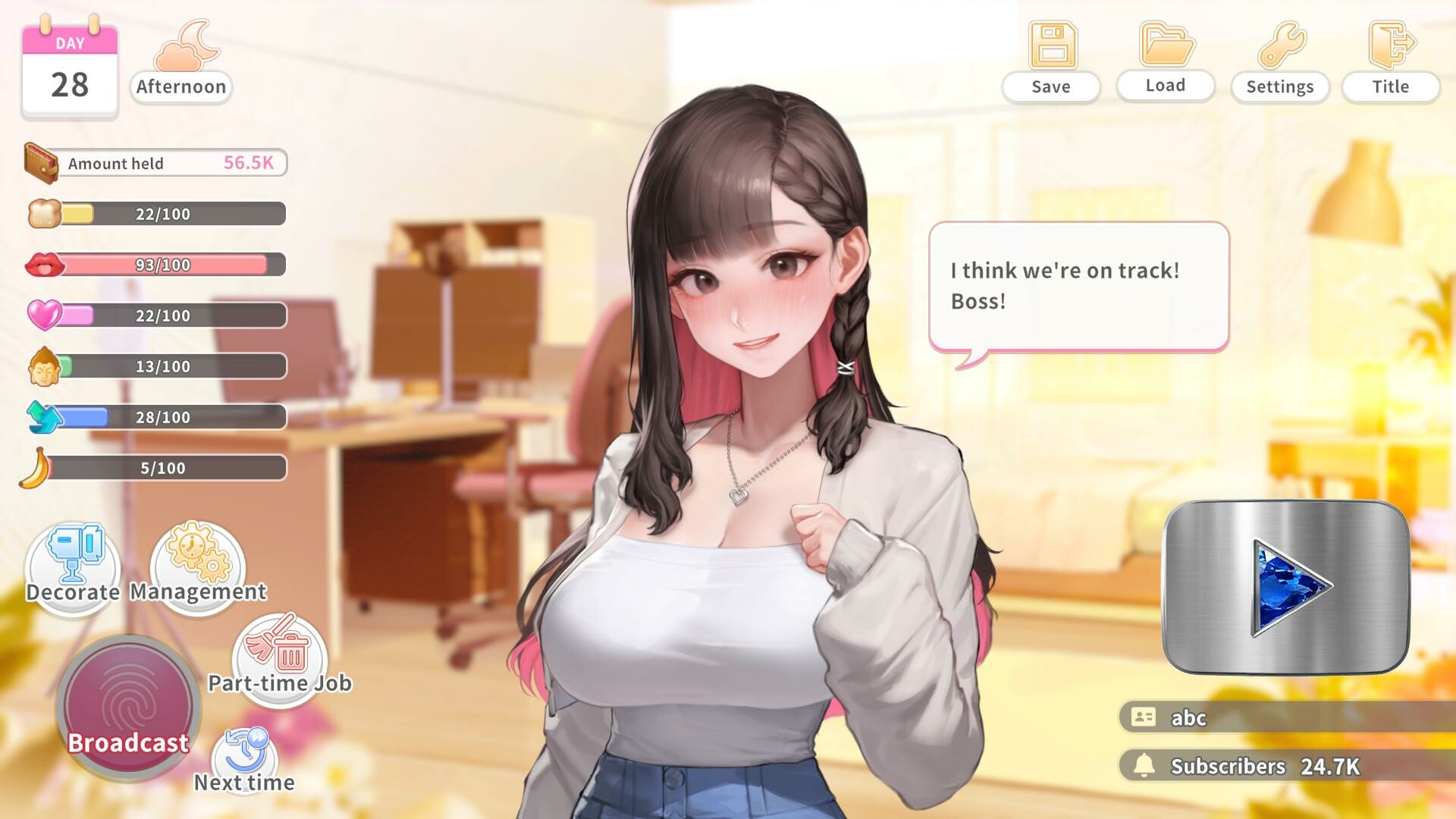 直播开始！VTuber 训练 Streaming ON! VTuber Training PC端 官中高清版 预览图