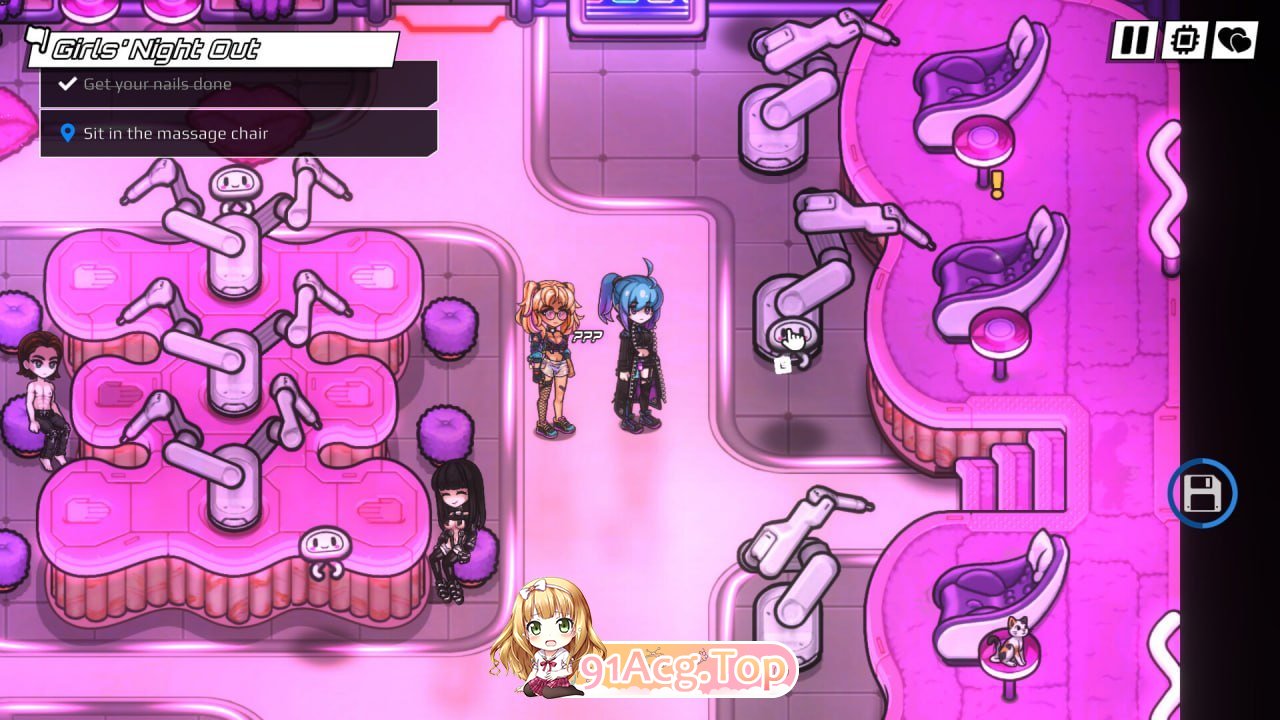 第三危机：霓虹之夜V0.4.8 生肉步兵版 PC端 步兵 预览图