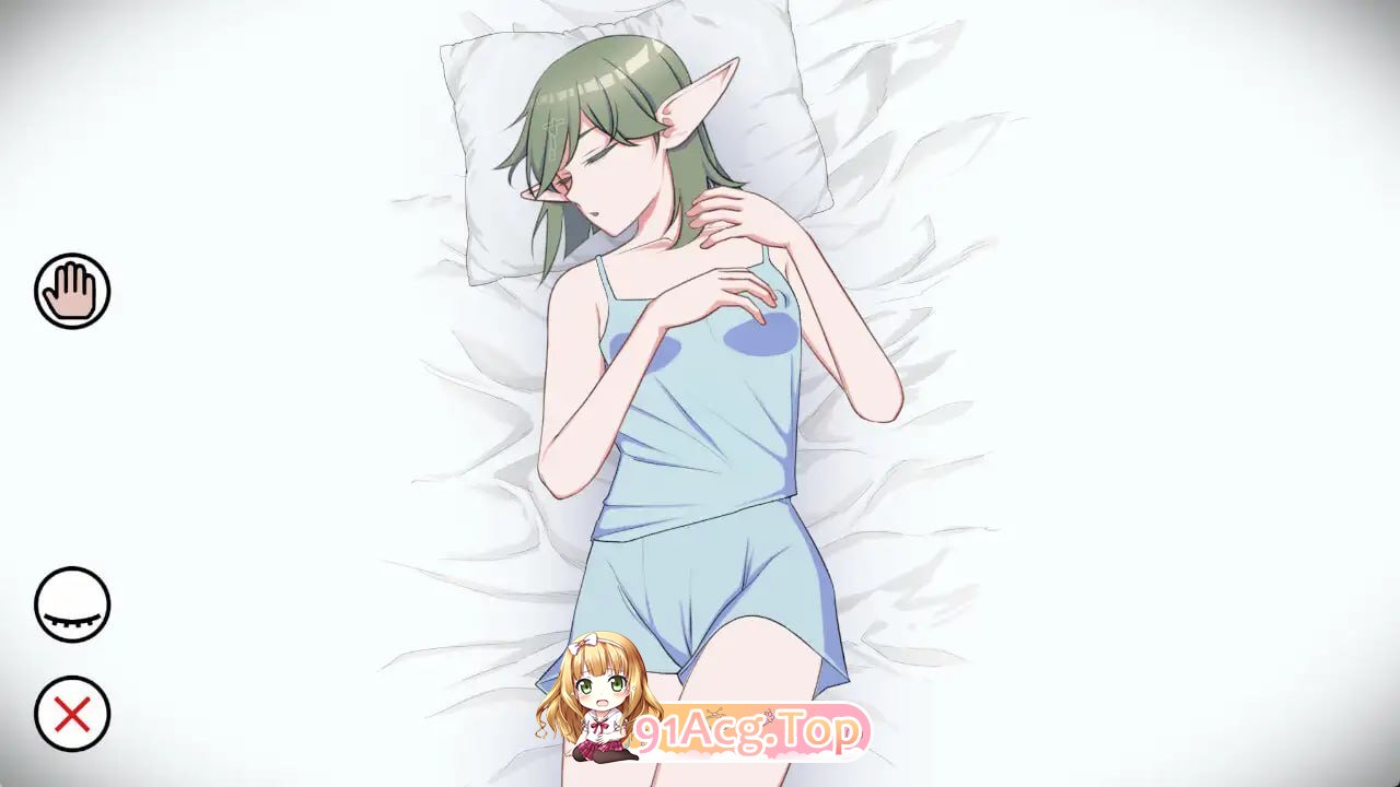 对绿发碧眼的精灵女孩恶作剧/緑髪碧眼エルフちゃんに悪戯するやつ/生肉 PC端 日文原版 预览图