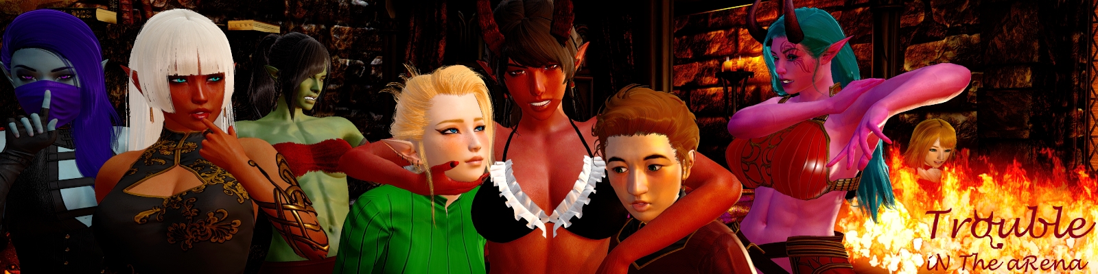 欧美SLG汉化动态 麻烦缠身 Trouble iN The aRena Ep.3 双端 汉化更新版 预览图