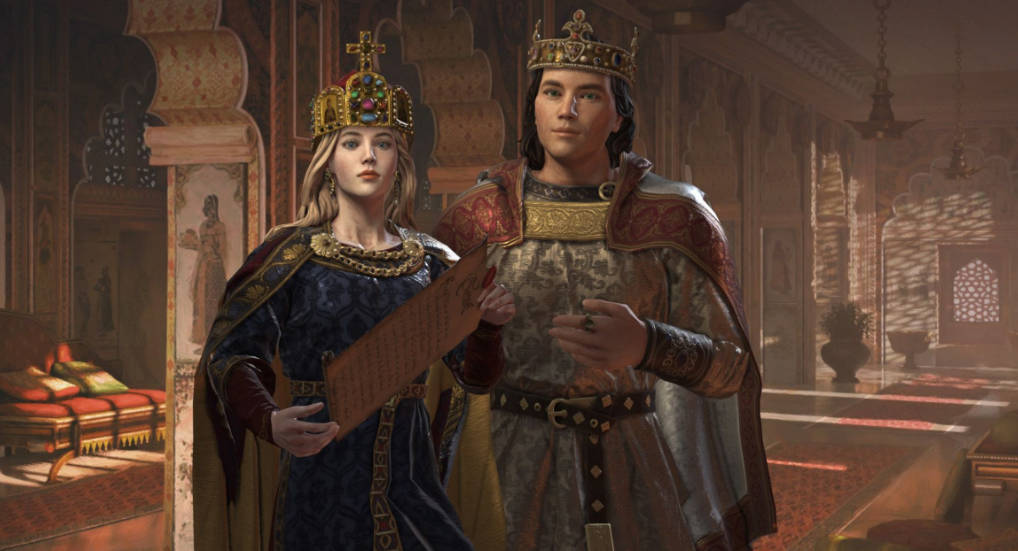十字军之王1.15.0 全DLC 官方中文破解+孟德新书MOD整合包 瑟瑟+魅魔+伴侣角色 v1.15.0 PC端 官中版 预览图