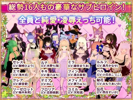 异世界树的巫女～用魔法触摸尽情做色色的事 異世界樹の巫女～魔法のチカラでおさわりHやりたい放題～v1.6 官方中文版 PC端 官中版 预览图