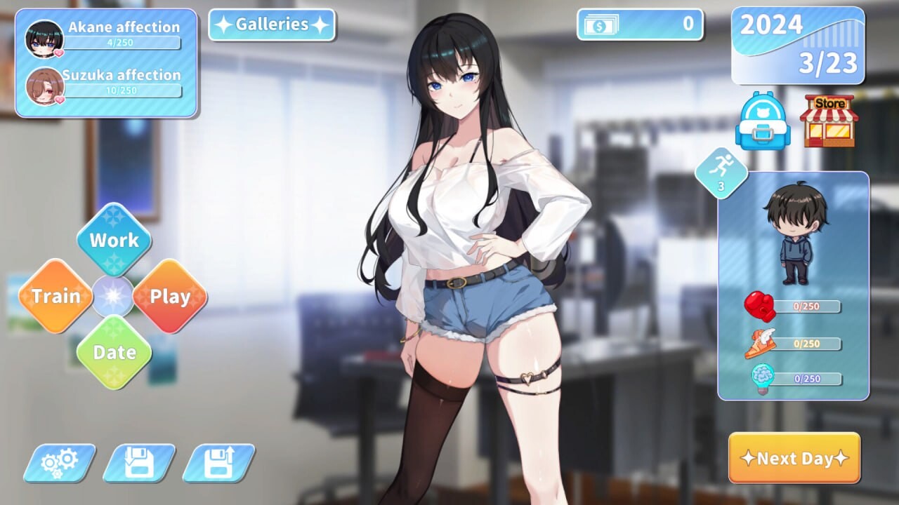 小姐！别耽误我上分！v1.1.28 官方中文步兵版 PC端 官中步兵 预览图