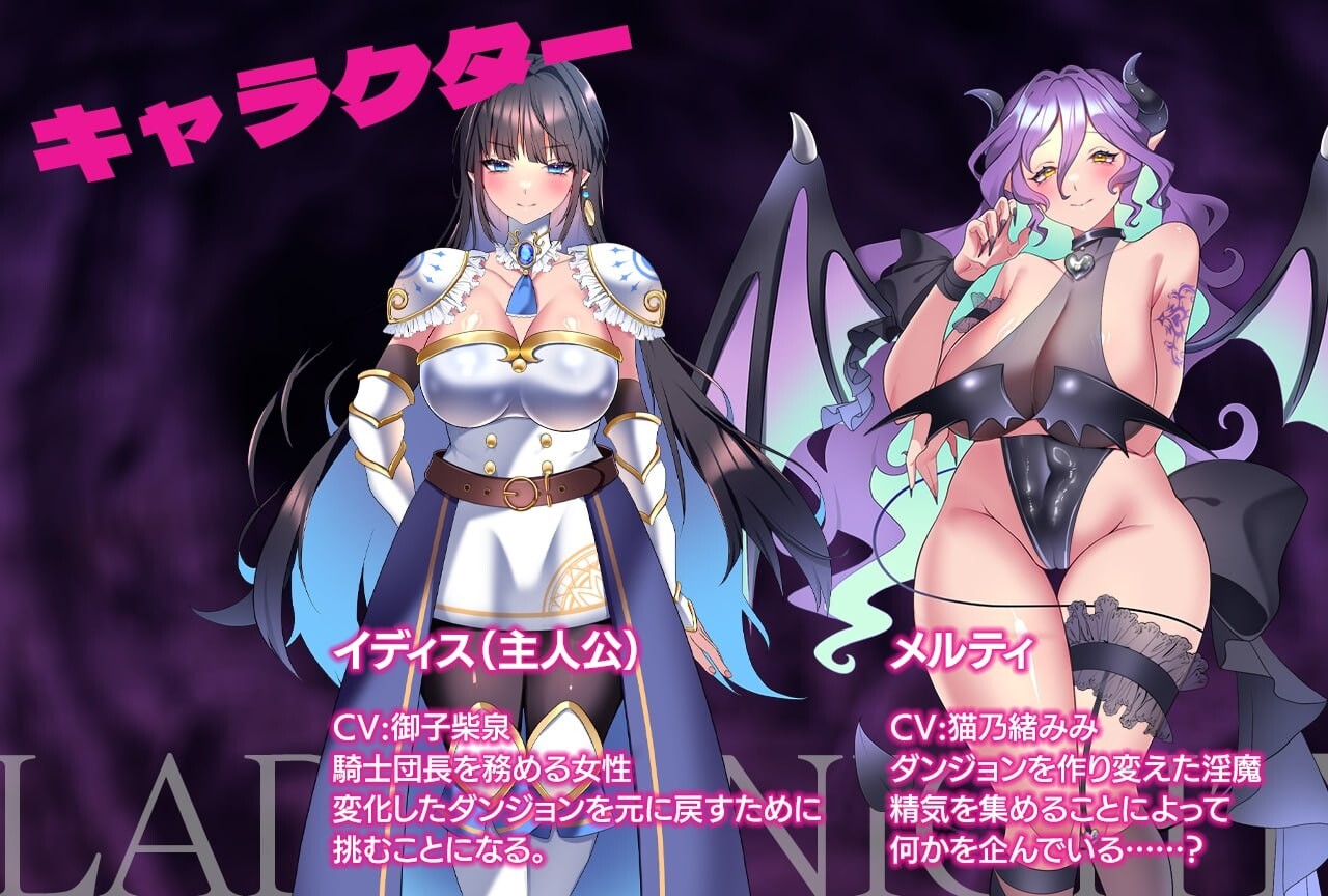 淑女之夜-魅魔的迷宫- レディーナイト-魅魔の迷宮-v1.0.6 PC端 AI汉化版 预览图