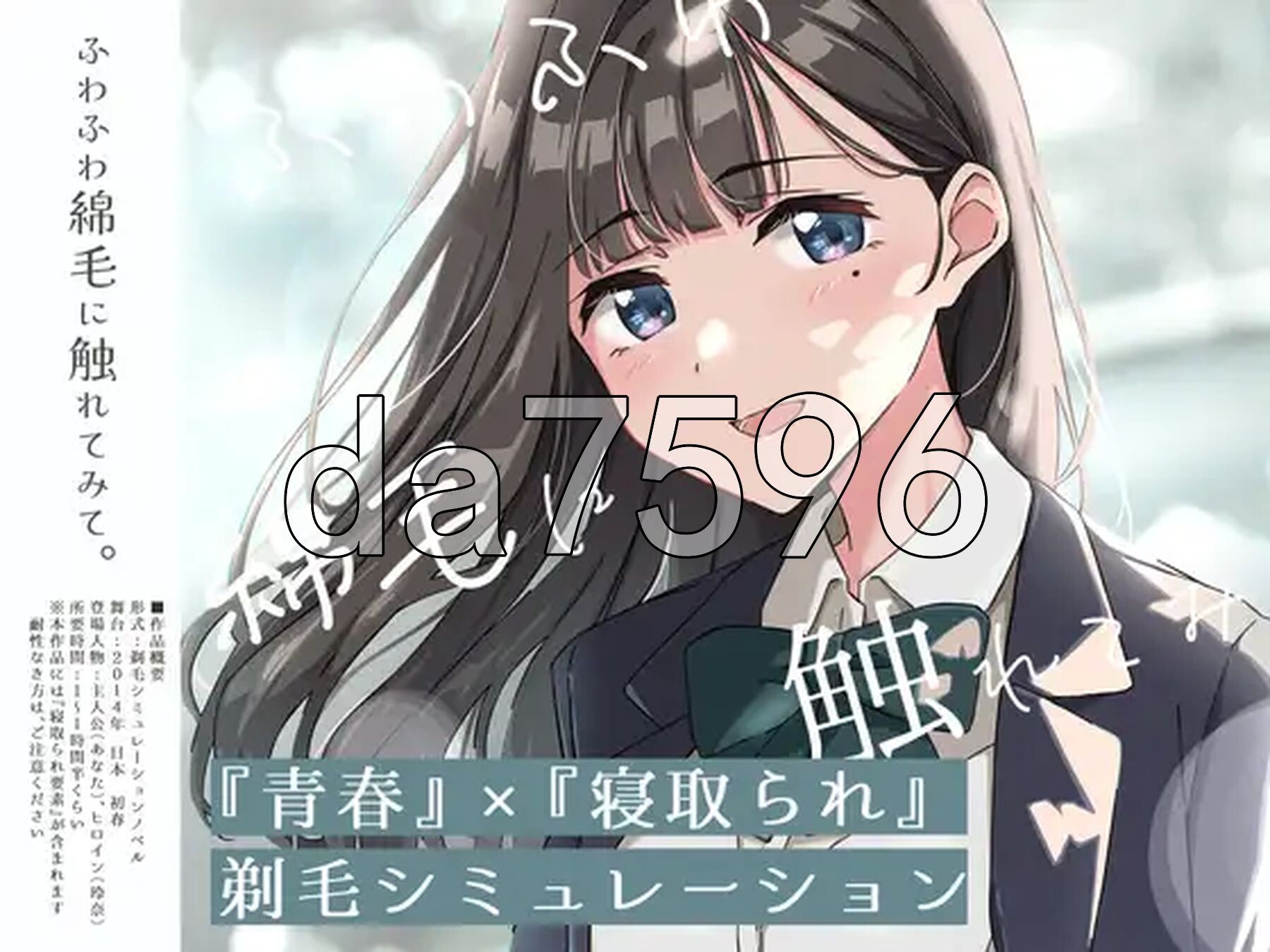 青春×NTR 试着触摸那轻柔的绒毛吧 ～给义妹剃毛的模拟～ 青春×寝取られ ふわふわ綿毛に触れてみて。～義妹の毛を剃るシミュレーション～ ver.01 PC端 AI汉化版 预览图