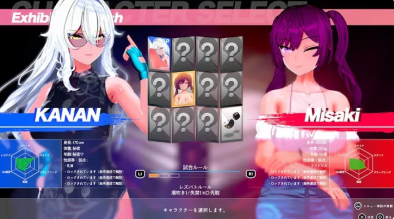 女同格斗! v0.43b官中汉化(レズバ!Lesbian Battle! ) PC端 官中版 预览图