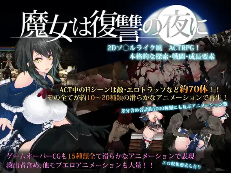 魔女复仇之夜 魔女は復讐の夜に V1.07 汉化版+作弊 PC端 预览图