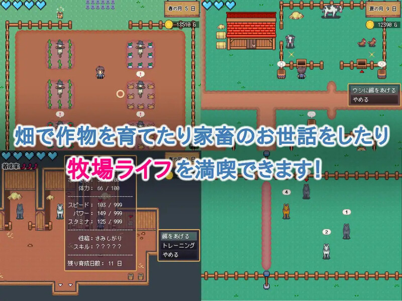 热门SLG/日常生活 精灵多角色关系与世界树的牧场（ハラマセノーカ～エルフハーレムと世界樹の牧場～） V1.0 PC端 预览图