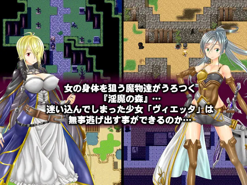 逃离魅魔之森 魅魔の森からの脱出 双端 AI汉化版 预览图